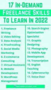 17 InDemand Freelance Skills To Learn In 2022 in 2023  Skills to