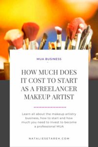 The Start Up Costs for a Freelance Makeup Artist  Natalie Setareh