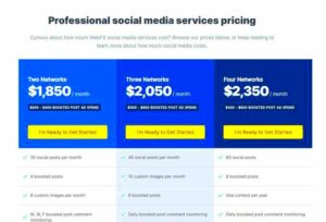 How Much to Charge for Social Media Management Services