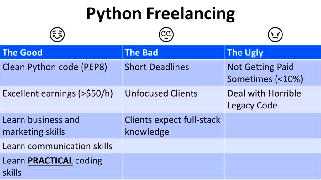 How Much You Can Make as a Python Freelancer