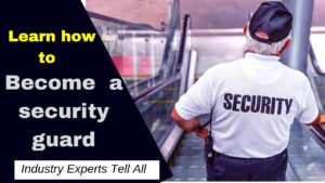 How to become a security guard  secrets of the security industry  YouTube