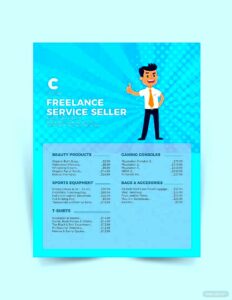 Freelance Pricing Template