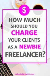 As a freelancer beginner you might ask yourself how much money you