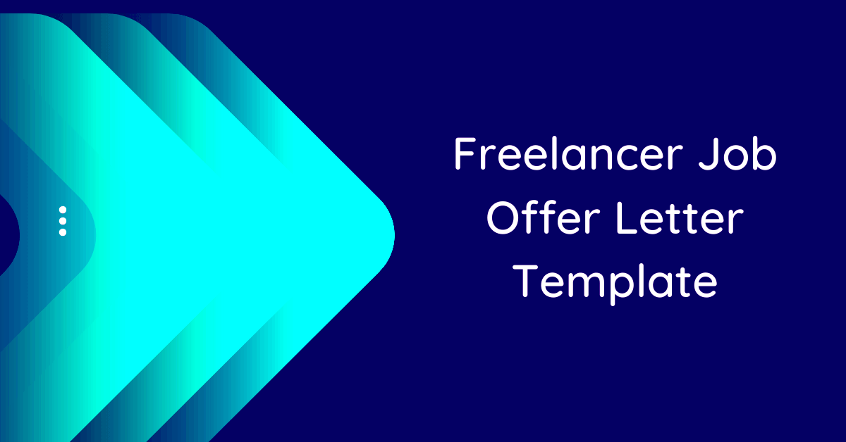 How to Accept a Freelance Offer