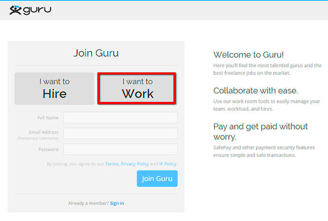 Guru.com Fees for Freelancers