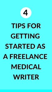 How to become a high income freelance medical writer with no experience