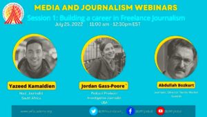 Session 1  Building a career in Freelance Journalism  YouTube