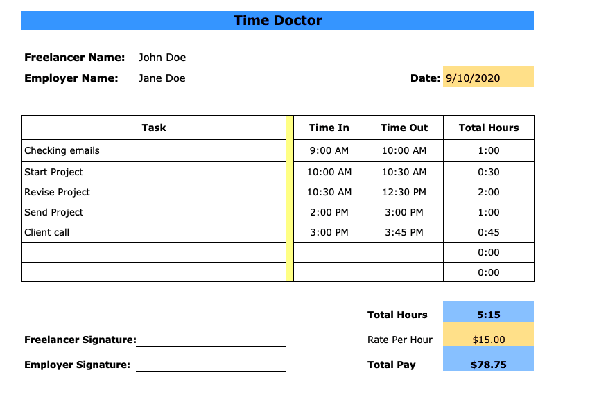 How to Track Your Hours as a Freelancer